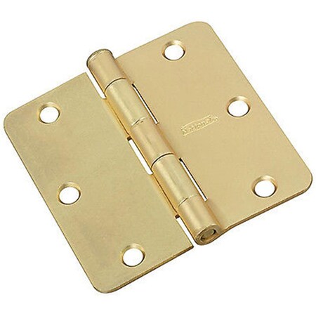 Classic Accessories 3 x 3 in. Satin Brass Butt Hinge VE1075446